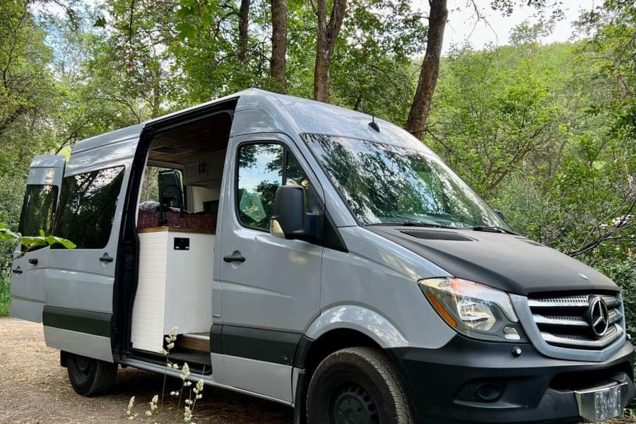 Mercedes Sprinter | High Roof Class B RV rental in Salt Lake City Utah, exterior