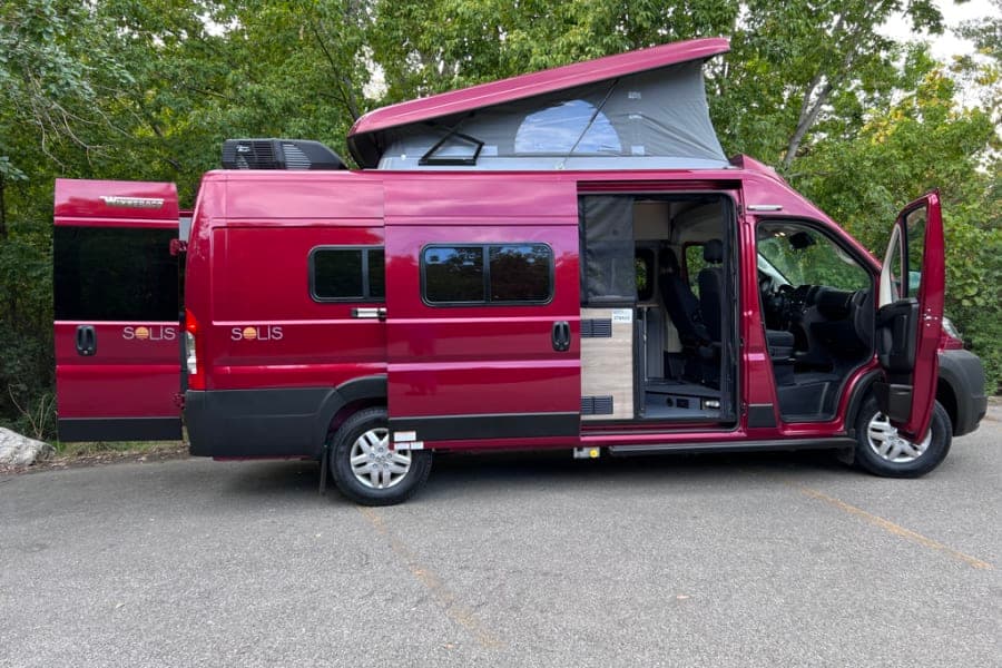 "Wander Always"-2023 Winnebago Solis 59PX-Only 20 Min from SLC Int. Airport Class B RV rental in Salt Lake City Utah, exterior
