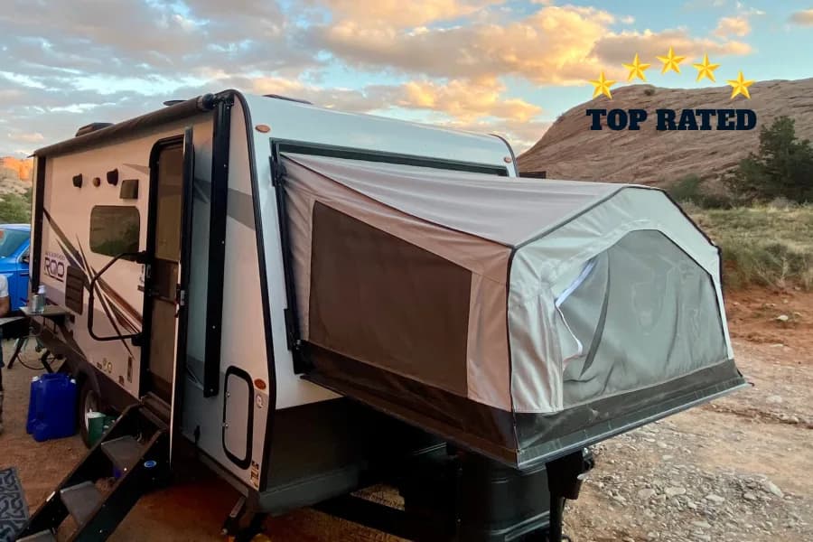 Camp in Style! Top Rated and Beautiful Rockwood Roo! Travel Trailer RV rental in Salt Lake City Utah, exterior