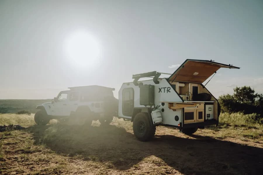 Daisy the Off-Road Teardrop Trailer Travel Trailer RV rental in Salt Lake City Utah, exterior