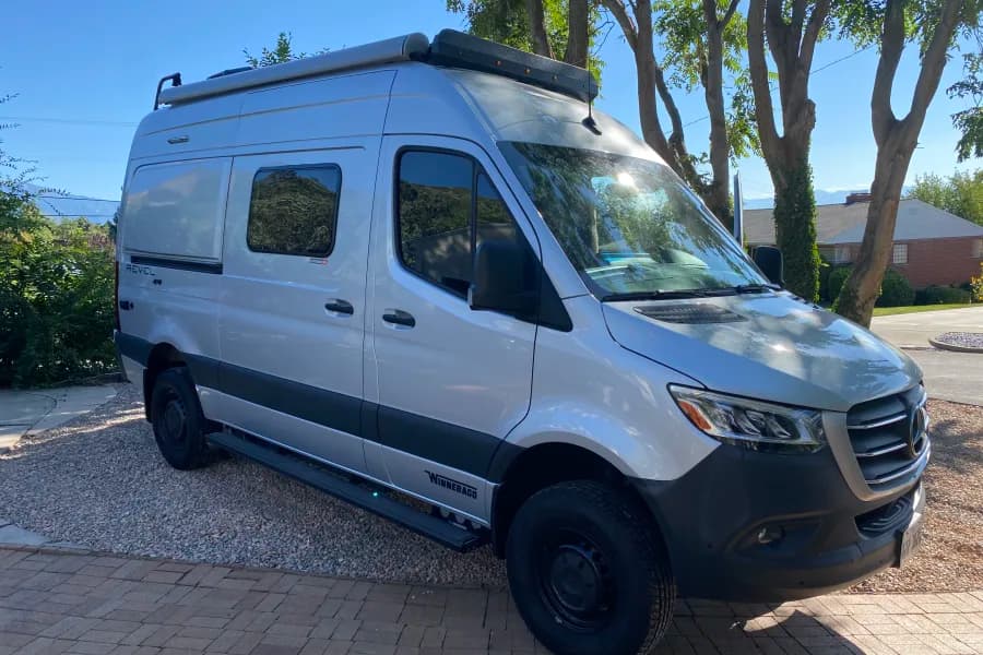 2020 Winnebago Revel 4x4 Class B RV rental in Salt Lake City Utah, exterior
