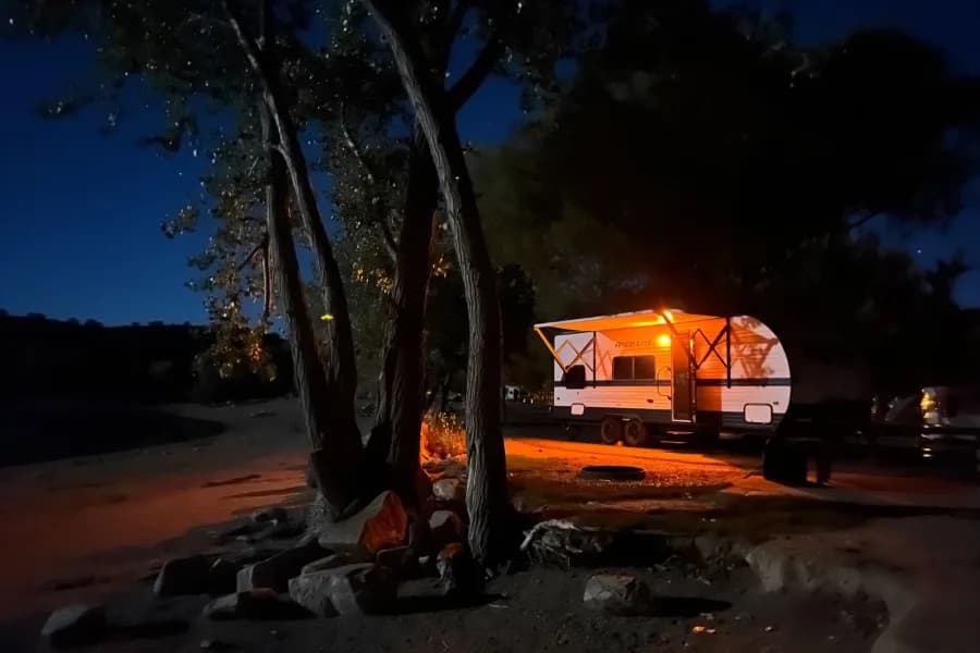 NEW 2022 Gulf Stream Ameri-Lite Travel Trailer RV rental in Salt Lake City Utah, exterior