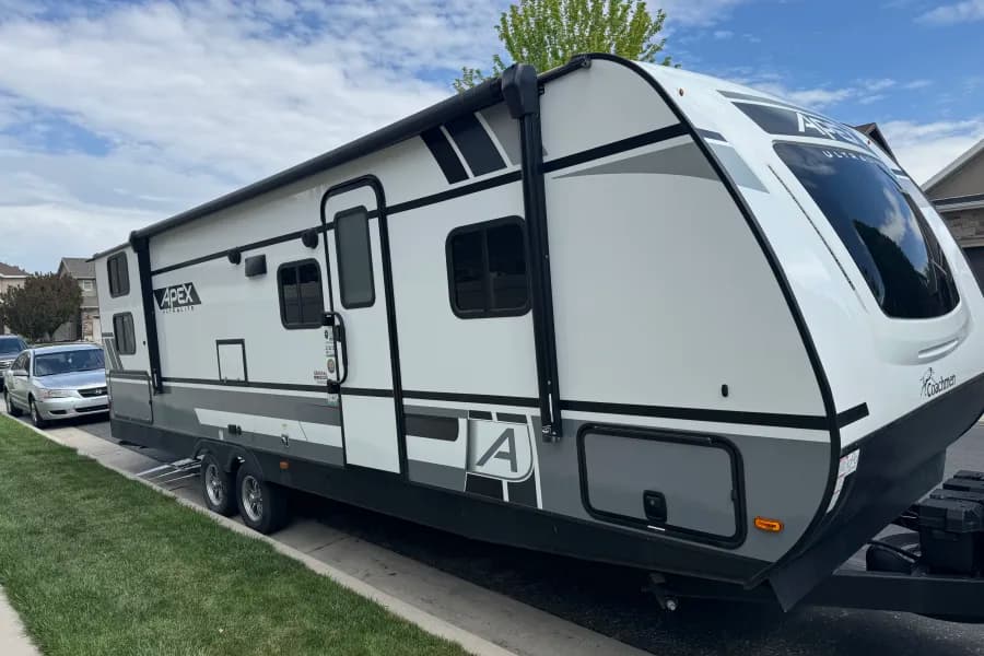 Whole Family Travel Trailer Travel Trailer RV rental in Salt Lake City Utah, exterior