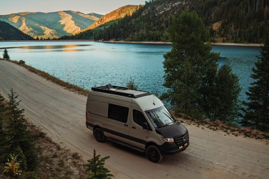 All Season Adventure Van (AWD & 20+MPG) Class B RV rental in Salt Lake City Utah, exterior